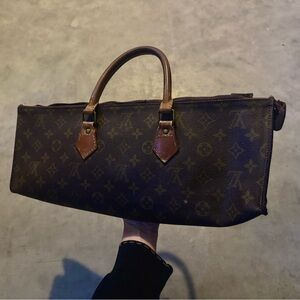 Louis Vuitton Monogram Canvas Brown and Tan Trico Bag